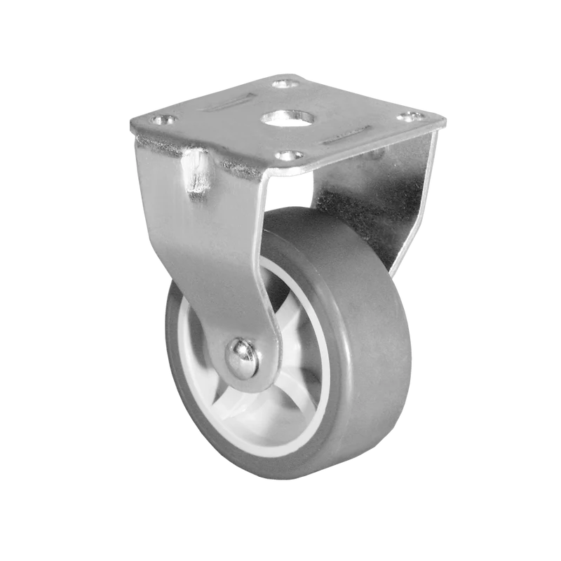Kastenbockrolle Ø 75 mm mit weicher Lauffläche