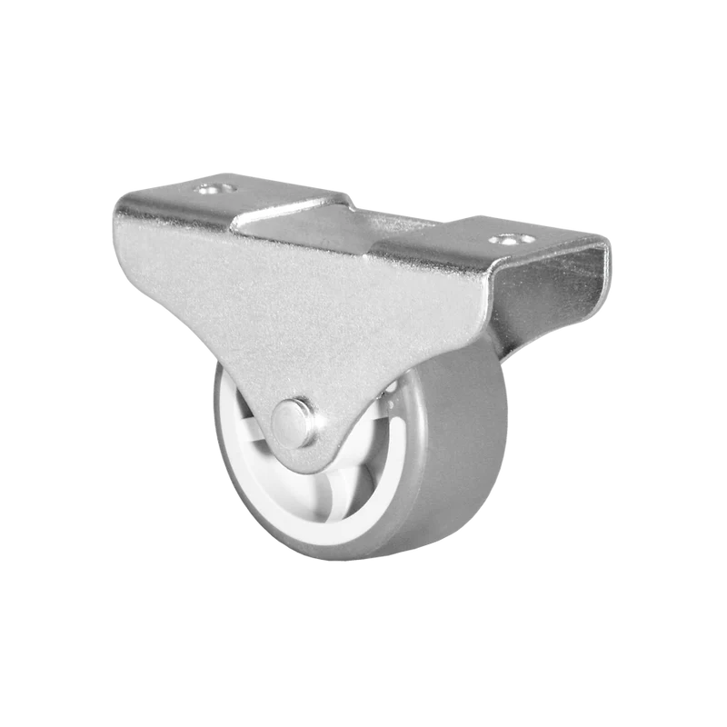 Ø 40 mm, Kastenbockrolle mit weicher Lauffläche
