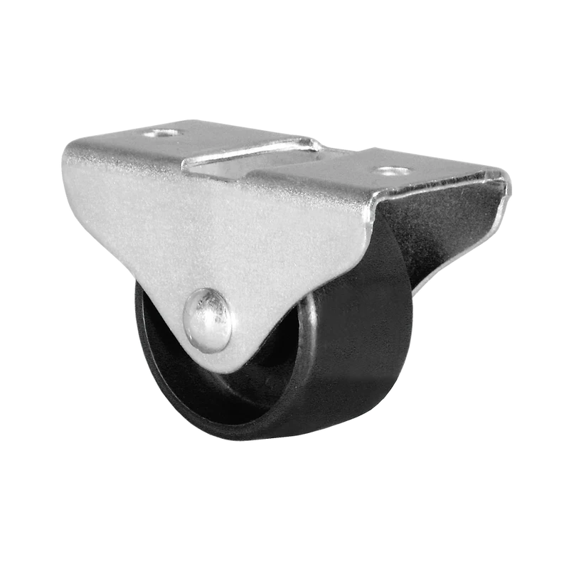 Ø 40 mm, Kastenbockrolle mit harter Lauffläche