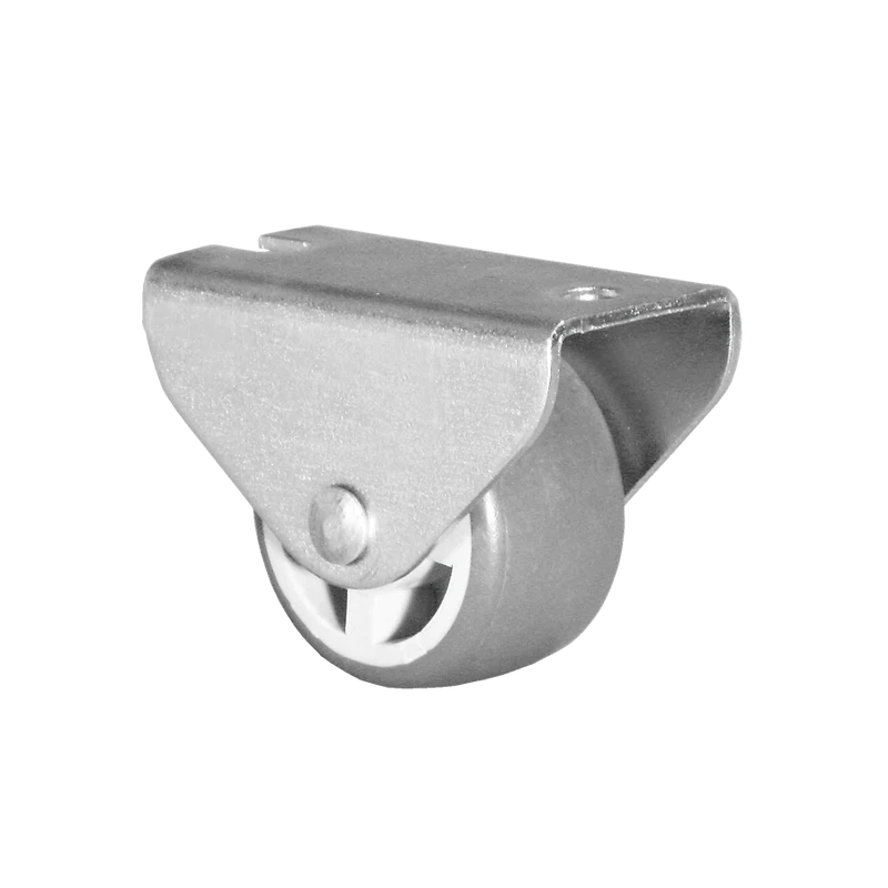 Ø 25 mm, Kastenbockrolle mit weicher Lauffläche