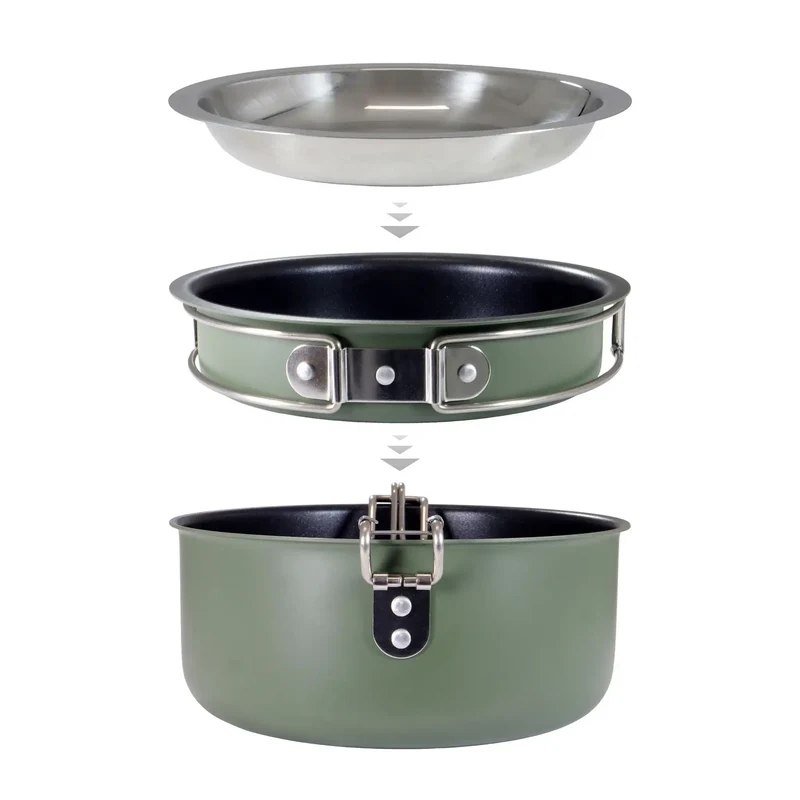 Aluminium Kochset Snap-Pack