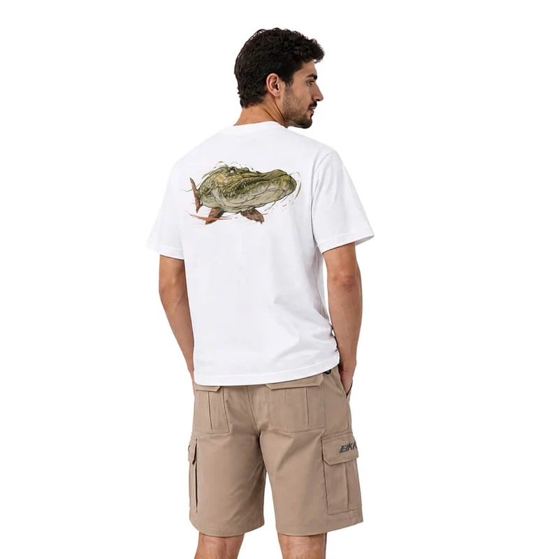 Short Sleeve Casual Shirt Pike (White)