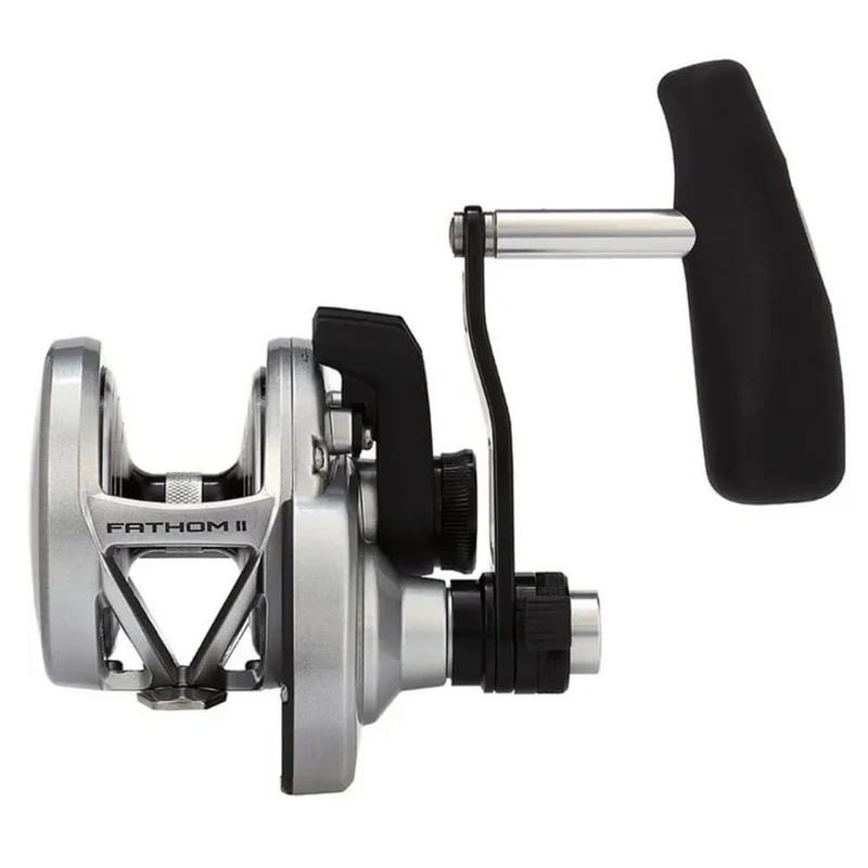 Fathom II Lever Drag 2-Speed Conventional Reel Bent T Handle 15XNLD2 LH
