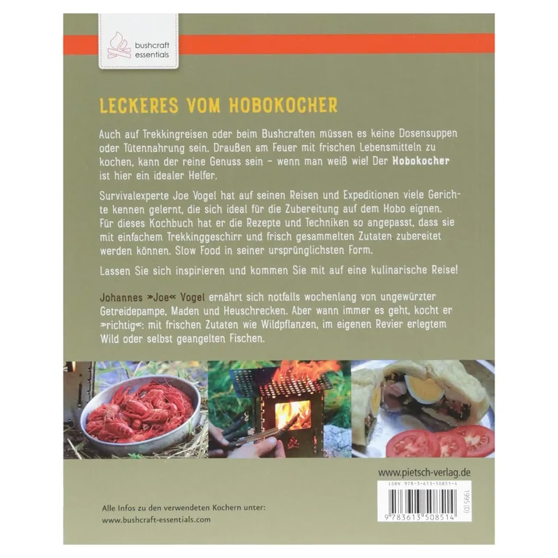Das Bushcraft Essentials - Kochbuch für Hobokocher