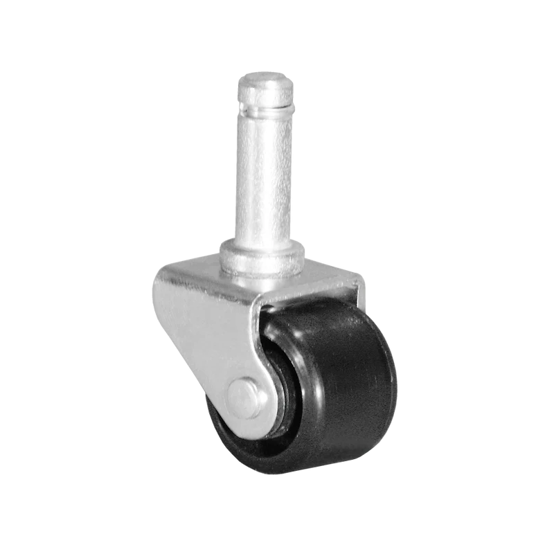 Ø 25 mm Apparaterolle verzinkt mit harter Lauffläche, Befestigungsstift Ø 8x27 mm