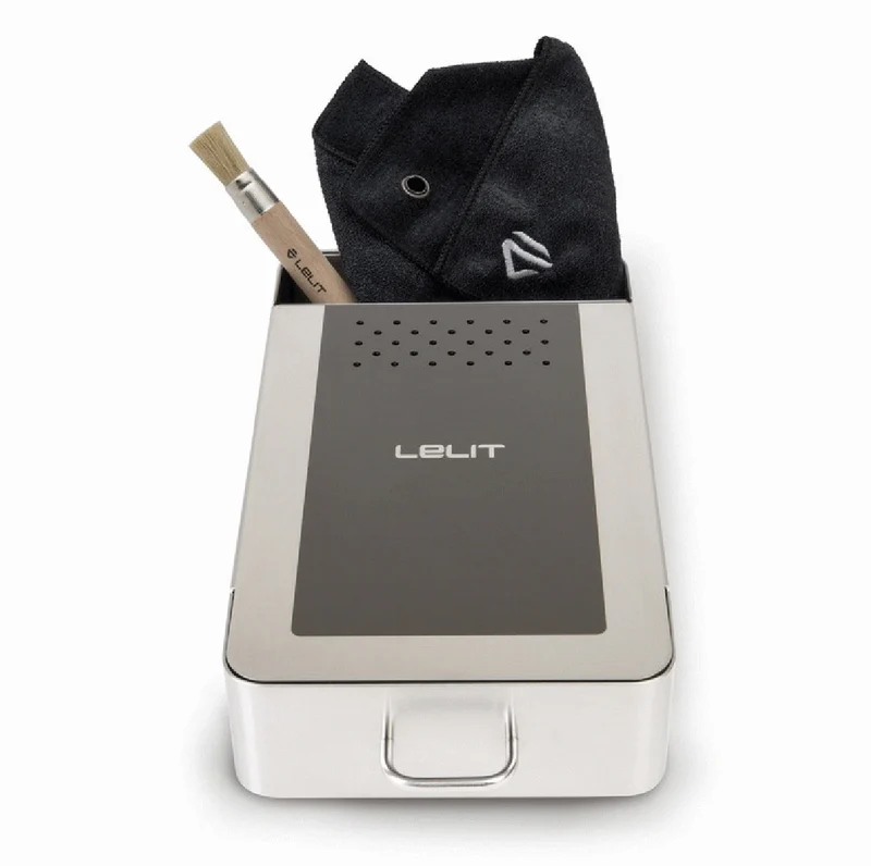 Lelit VIP Abschlagbox / Sudschublade mit Pinsel und Tuch