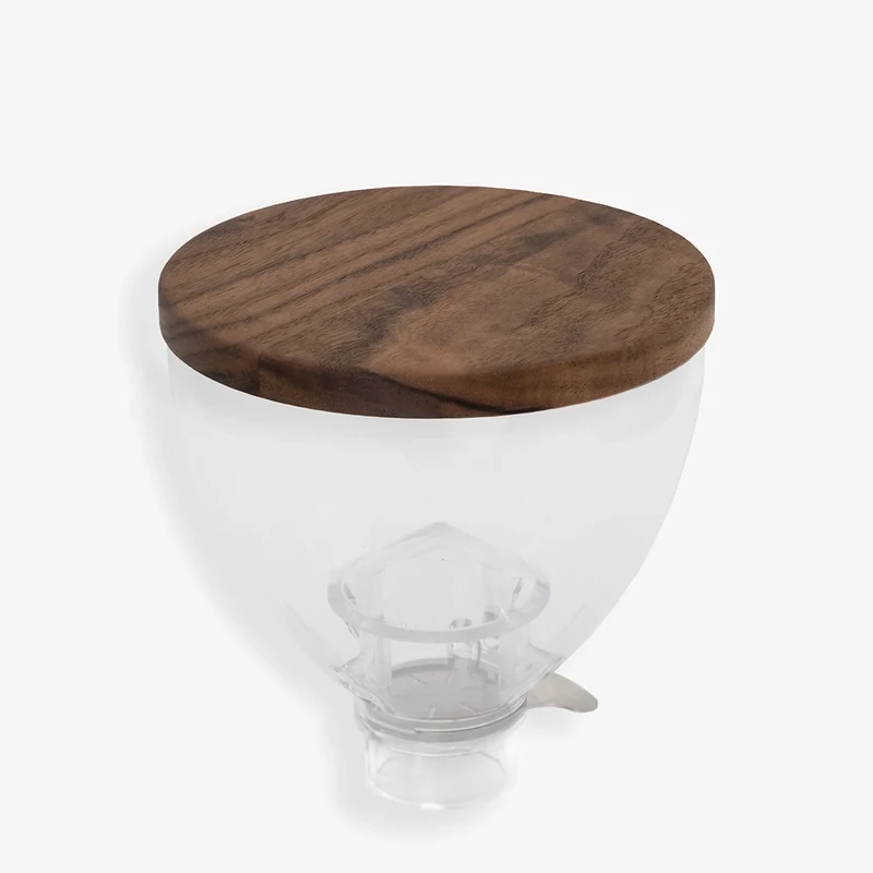 Wiedemann Mühlendeckel für Eureka Libra rund in Holz