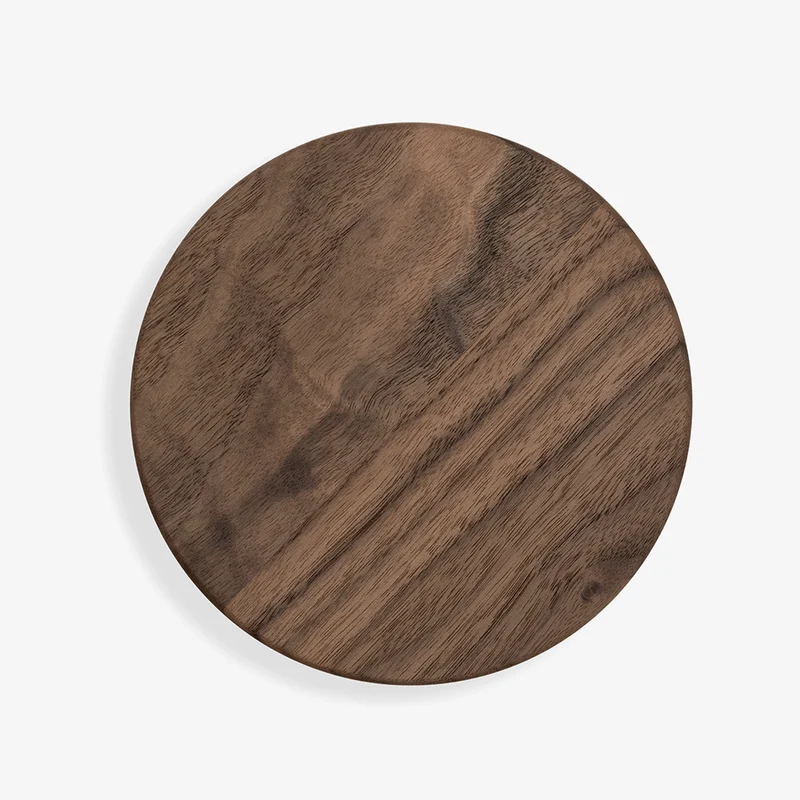 Wiedemann Mühlendeckel für Eureka Libra rund in Holz