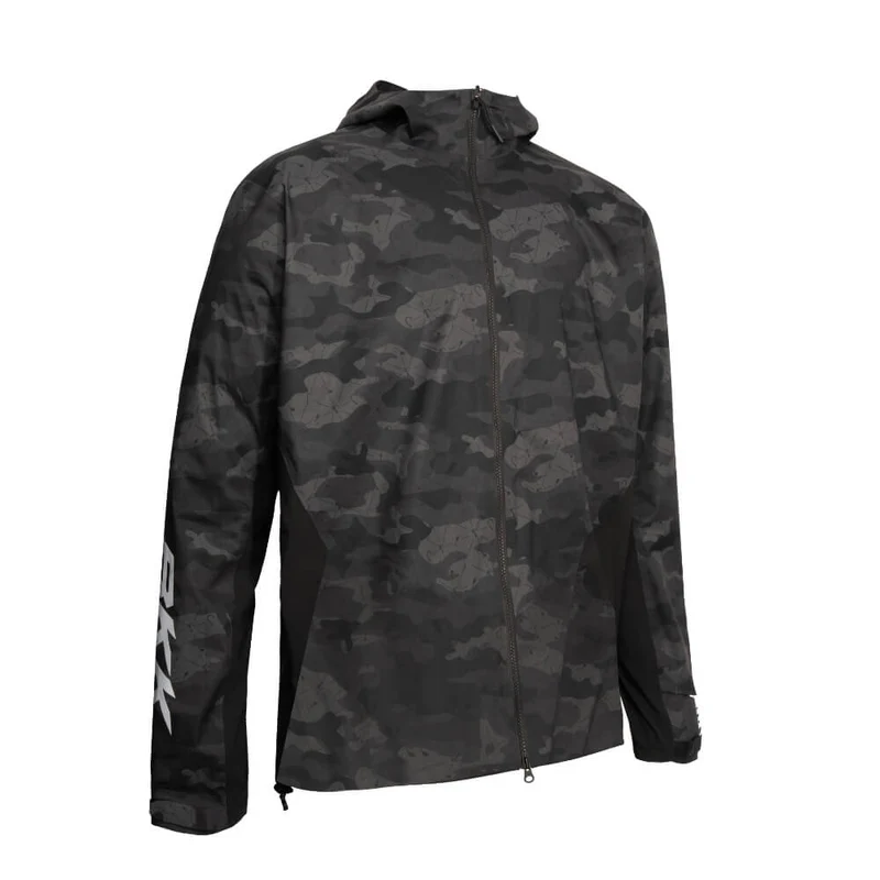 Light Rain Jacket (Black/Camo)