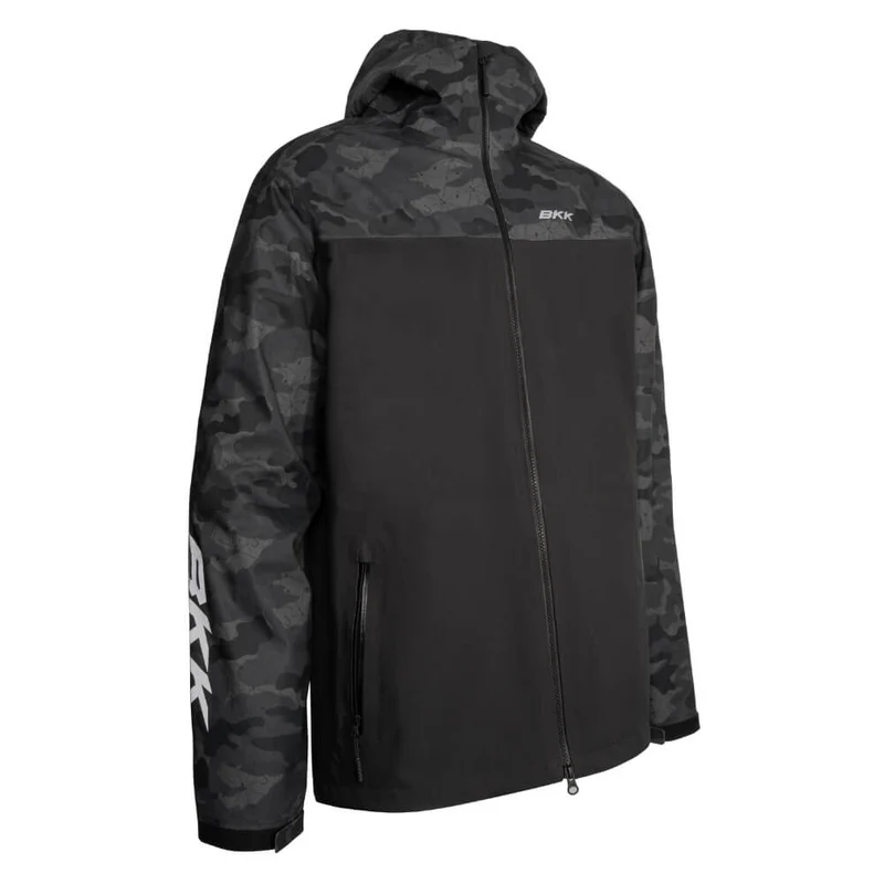 Heavy Rain Jacket (Black/Camo)