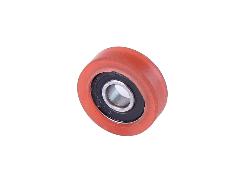Kugellager Ø28x10xØ8mm flache, weiche Lauffläche