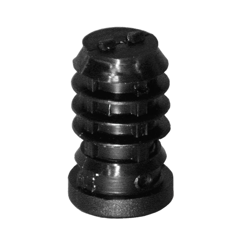 4er Set - Ø 75 mm Apparaterolle Totalfeststeller, für Rundrohr Ø 20x1,5 mm