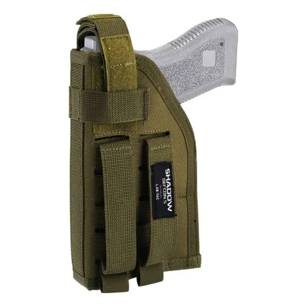 Pistolenholster Shadow Laser Cut oliv