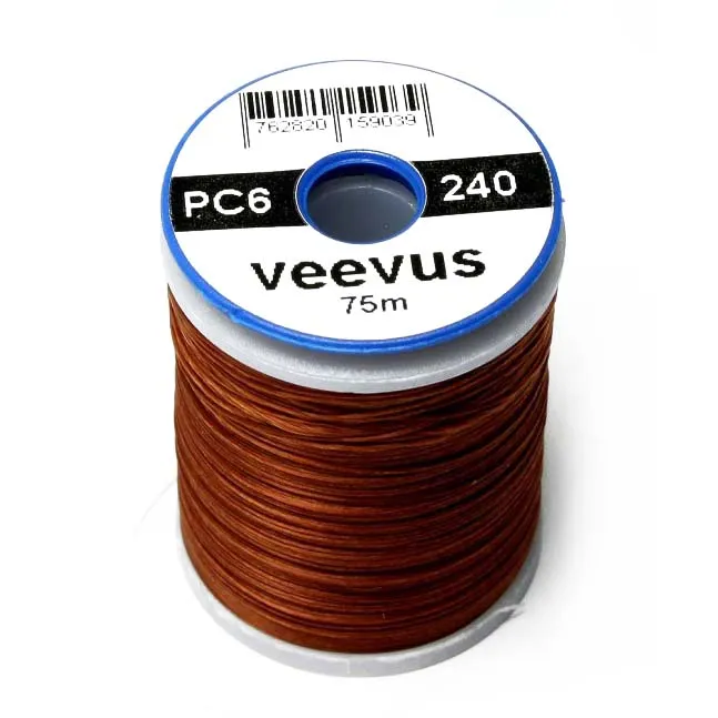 Veevus Power Thread – Fluoreszierendes Feuerorange