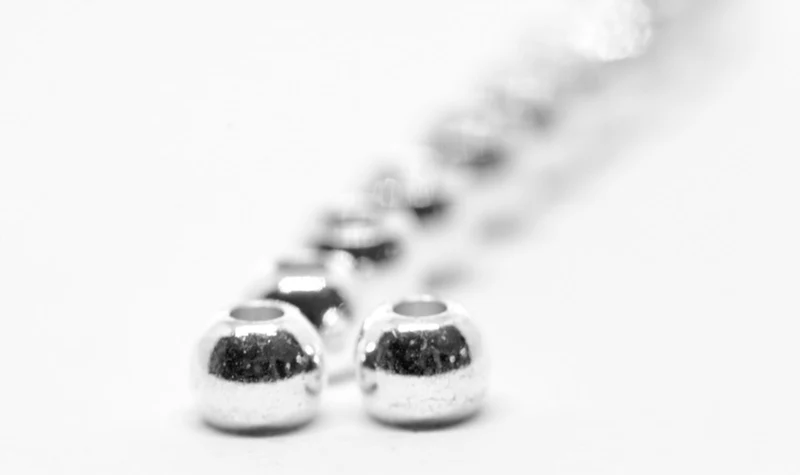 Futurefly Messingperlen - Silber