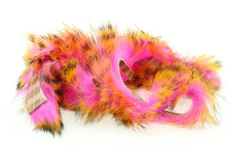 3 mm A-Qualität Tiger Barred Zonkerstrips – Pink/Orange/Schwarz