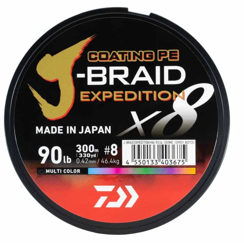 Daiwa J-BRAID EXPEDITION x8 Geflechtschnur