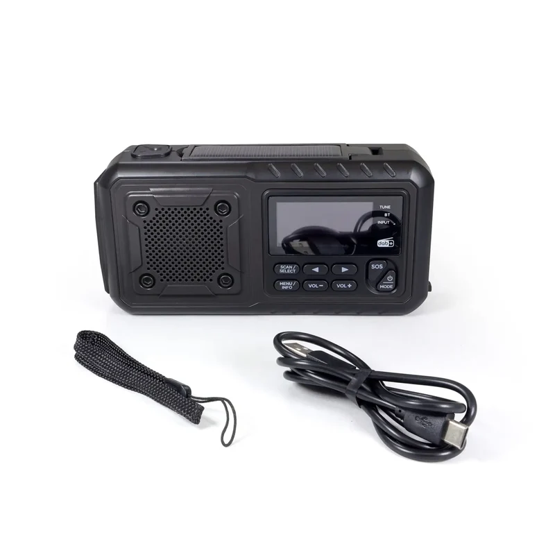 Kurbelradio Multi DAB+ 4000 mAh