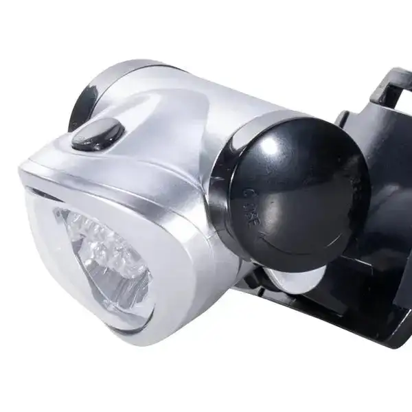 Stirnlampe schwenkbar schwarz
