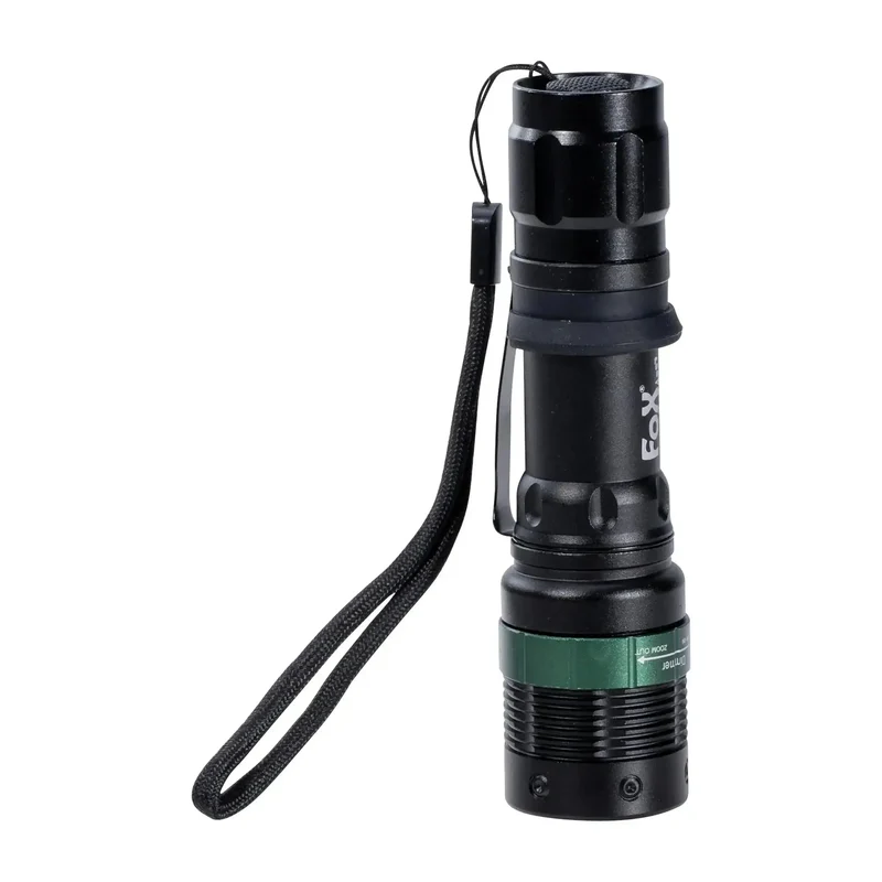 Stablampe Tactical schwarz
