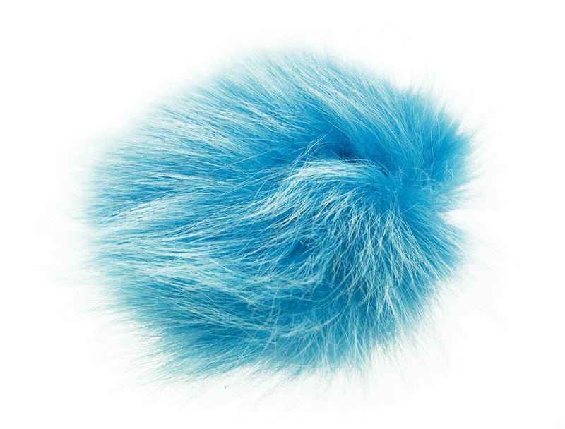 Körperhaar des Polarfuchses – Eisvogelblau