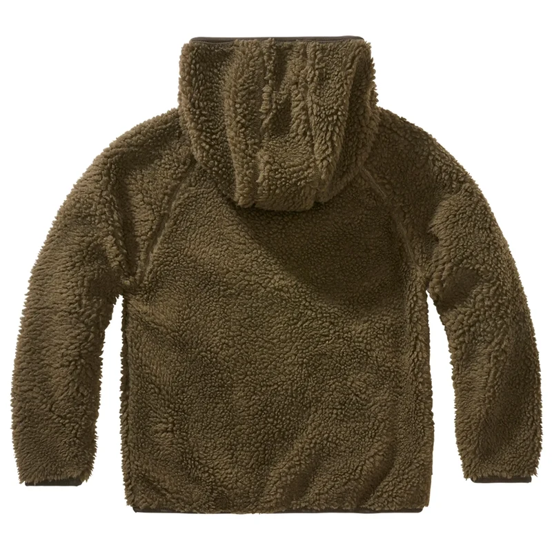 Kinder Jacke Kids Teddyfleece Jacke Hooded