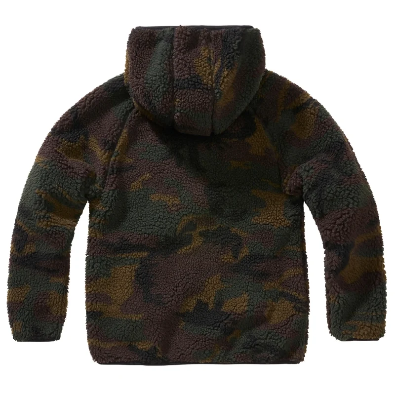 Kinder Jacke Kids Teddyfleece Jacke Hooded