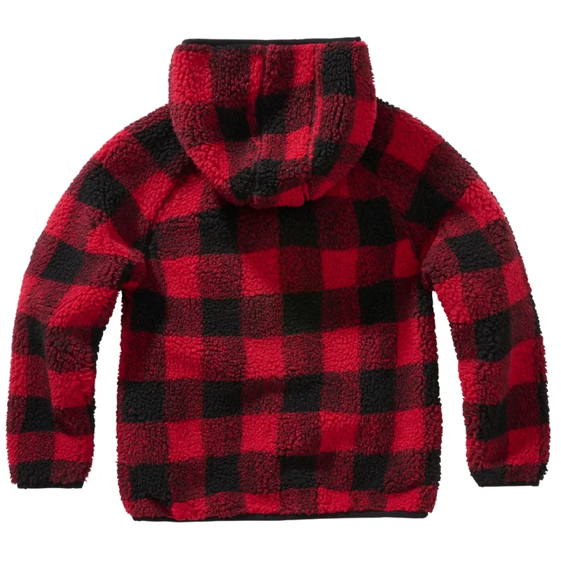 Kinder Jacke Kids Teddyfleece Jacke Hooded