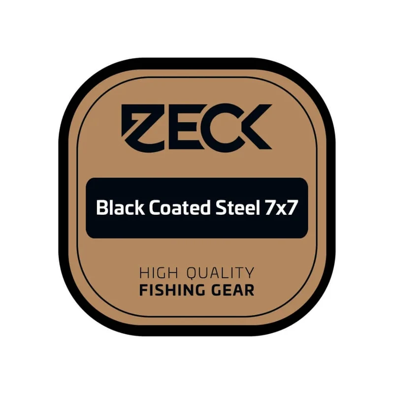 Black Coated Steel 7x7