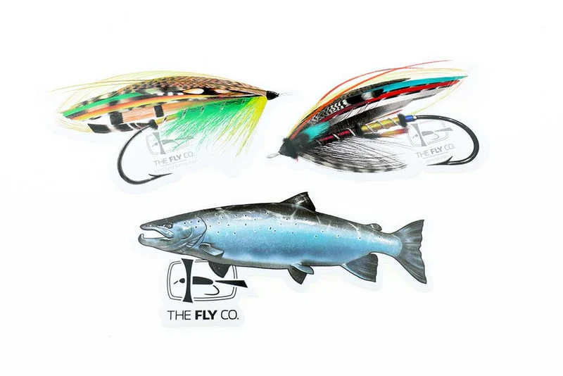 Flyco Sticker-Set – Lachs