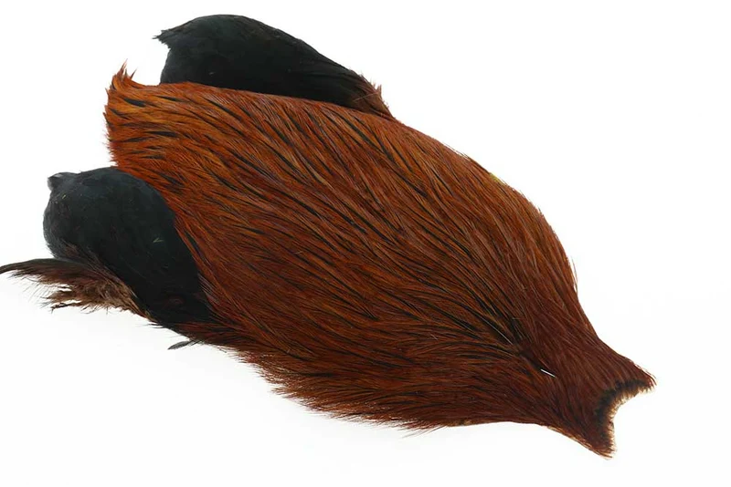 Whiting Süßwasser-Streamer Cape - Naturbraun