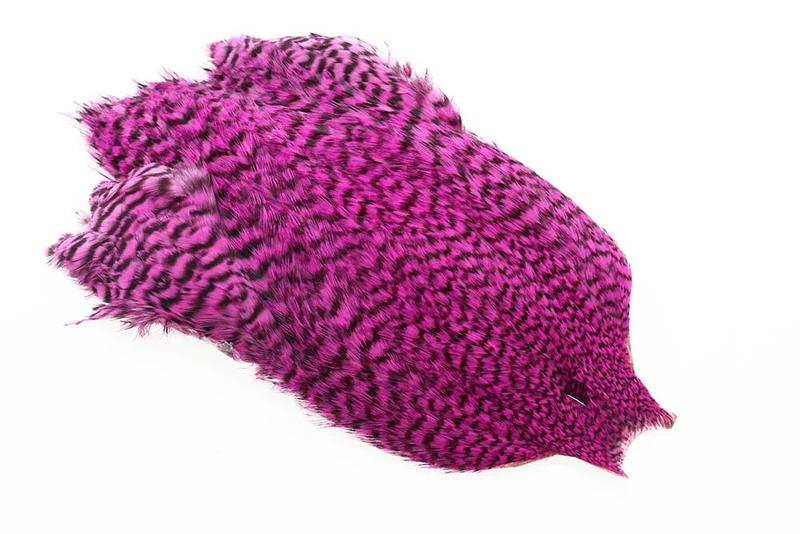 Whiting Süßwasser-Streamer Cape - Grizzly Hot Pink