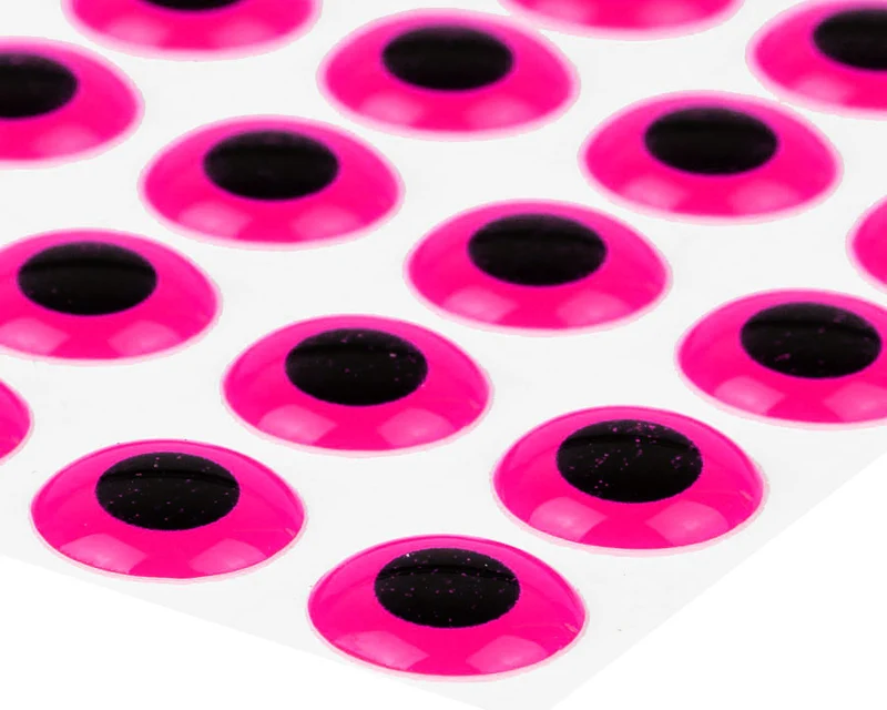 3D-Epoxid-Augen – FL. Pink