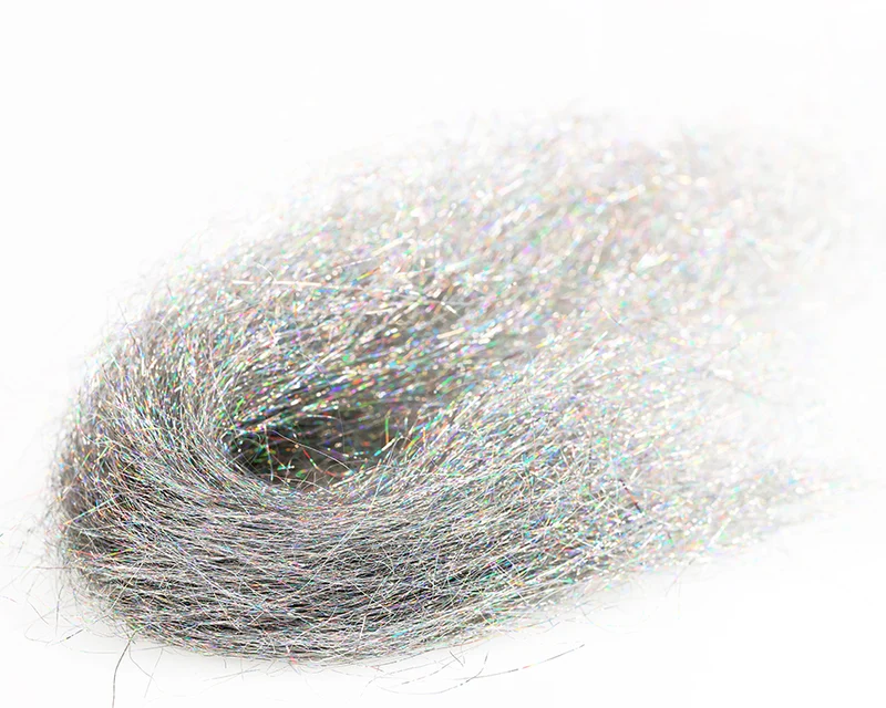 Holo Angel Hair - Silber UVR