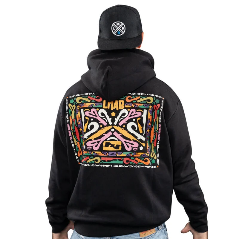Drunk Family (Hoodie) Schwarz