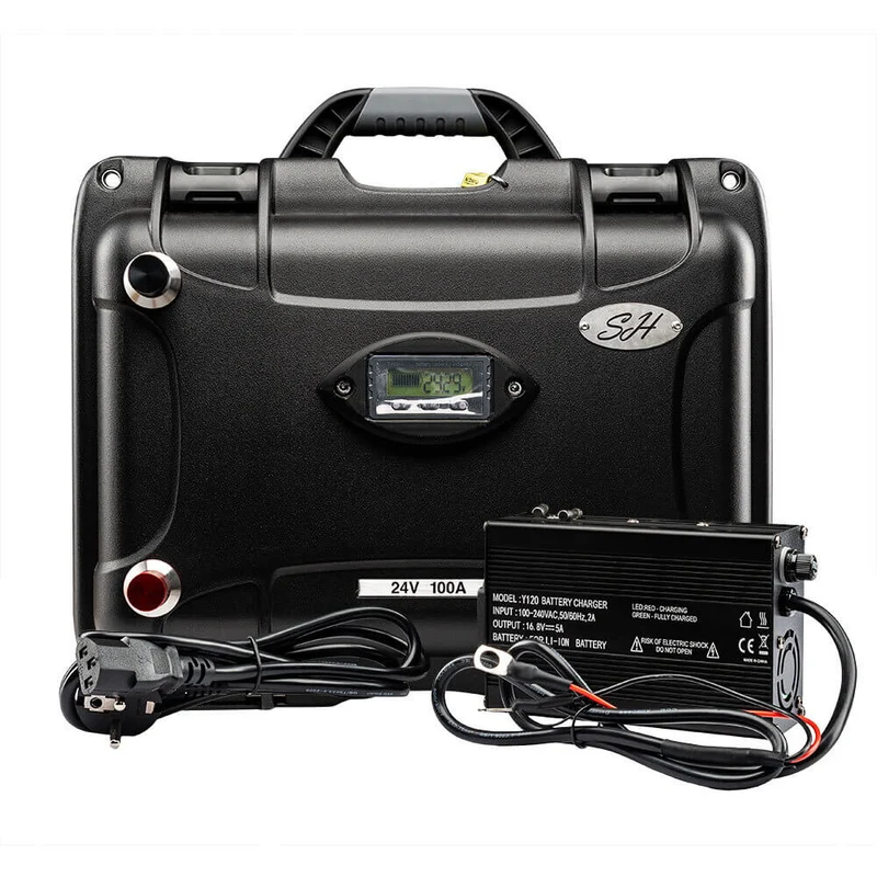 Lithium-Ionen-Akku Wasserdicht / High-Performance 24V