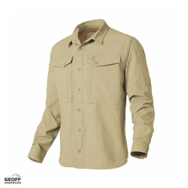 Geof Anderson Zulo2 Langarmshirt - Grün