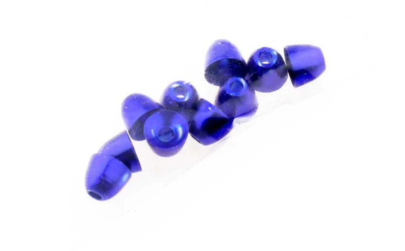 Aluminium-Kegelköpfe – Metallic-Blau