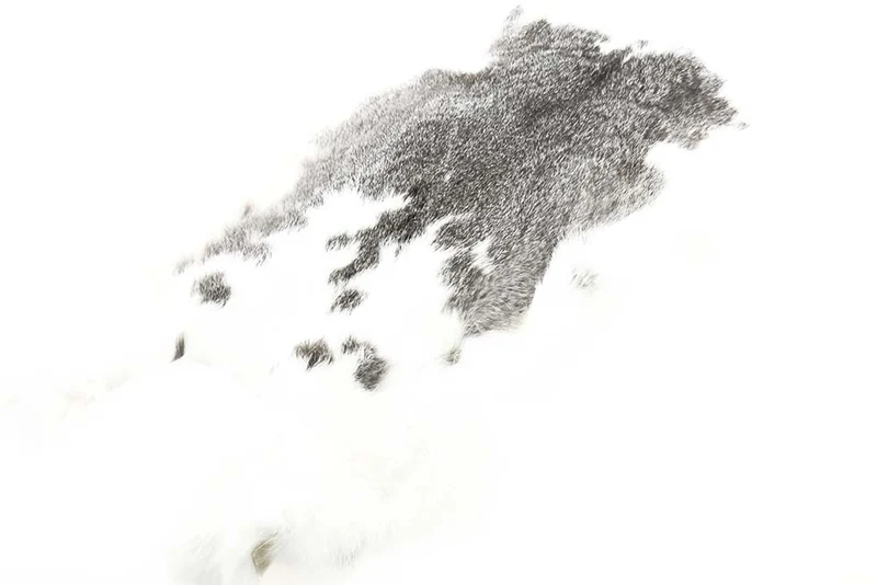 Vollkaninchenfell – Naturgrau