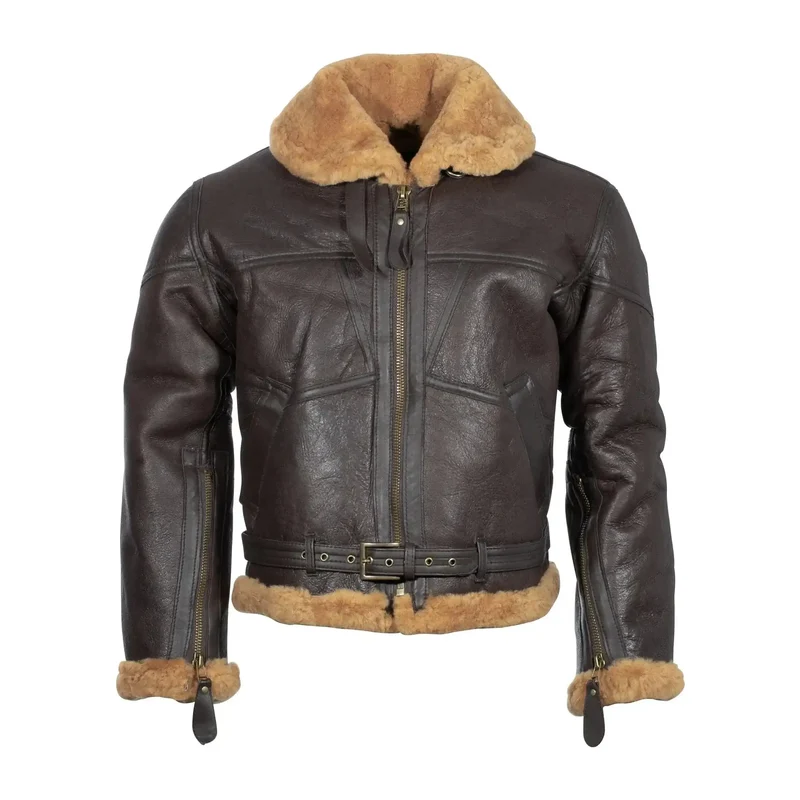 Britische Bomberjacke RAF Lammfell