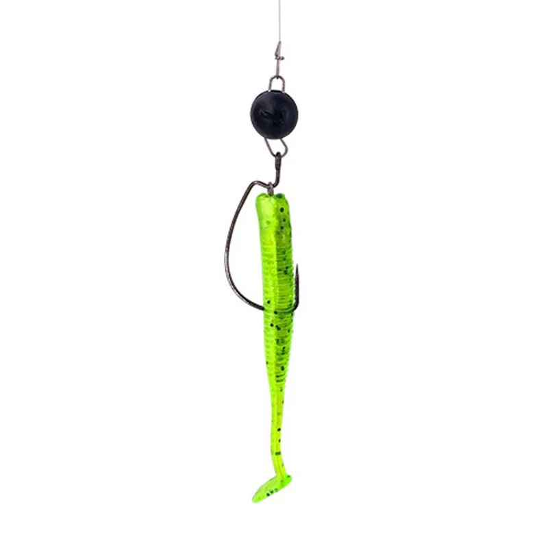 FreeStyle Rigged Bottom Jig (Black)