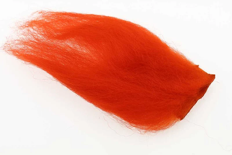 Groppenwolle lang - Orange