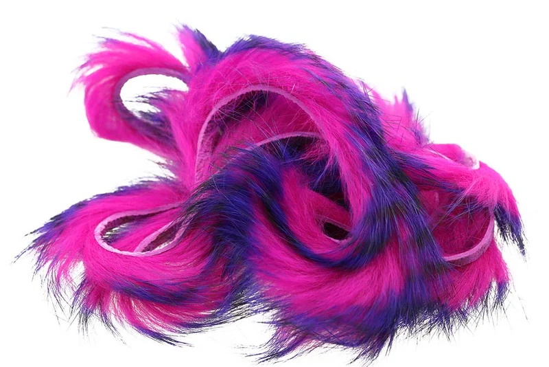 Micro Pulsator Rabbit Strips – Schwarz-violett gestreift/Fuchsia