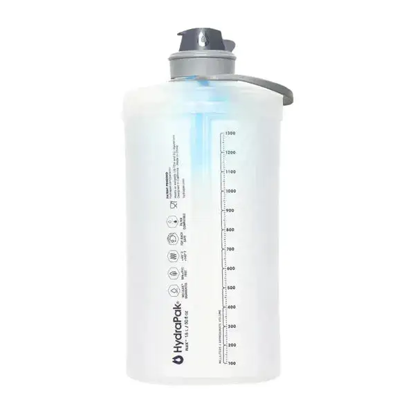 Trinkflasche Flux+ 1.5 L mit Filter weiß