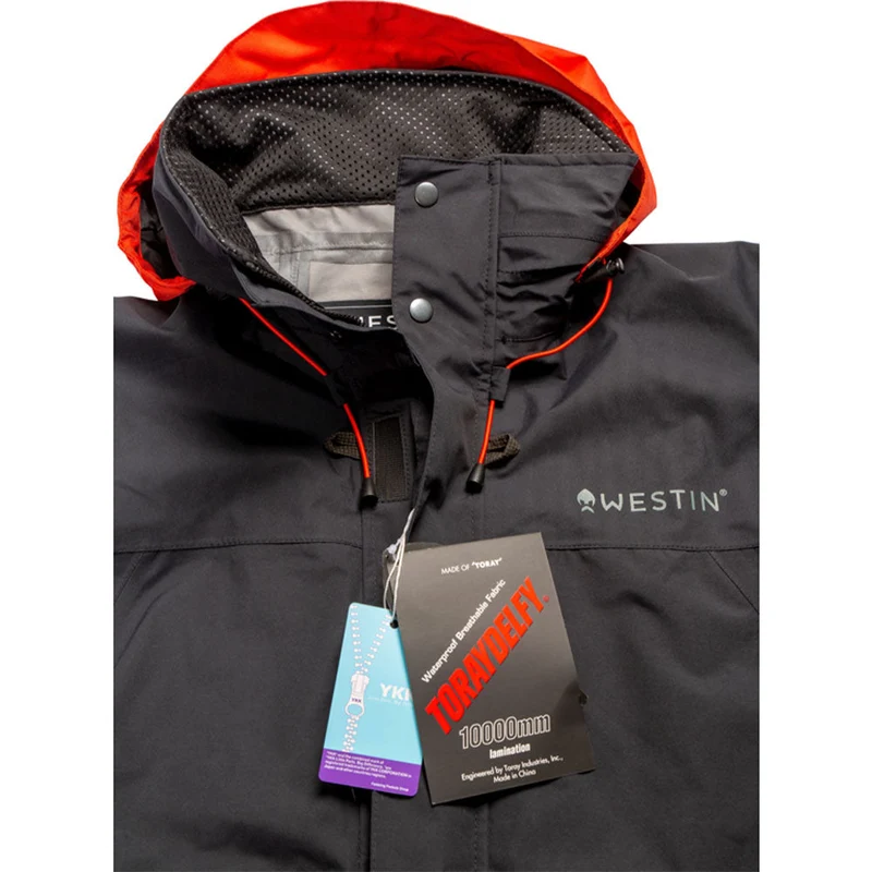 W6 Rain Jacket (Steel Black)