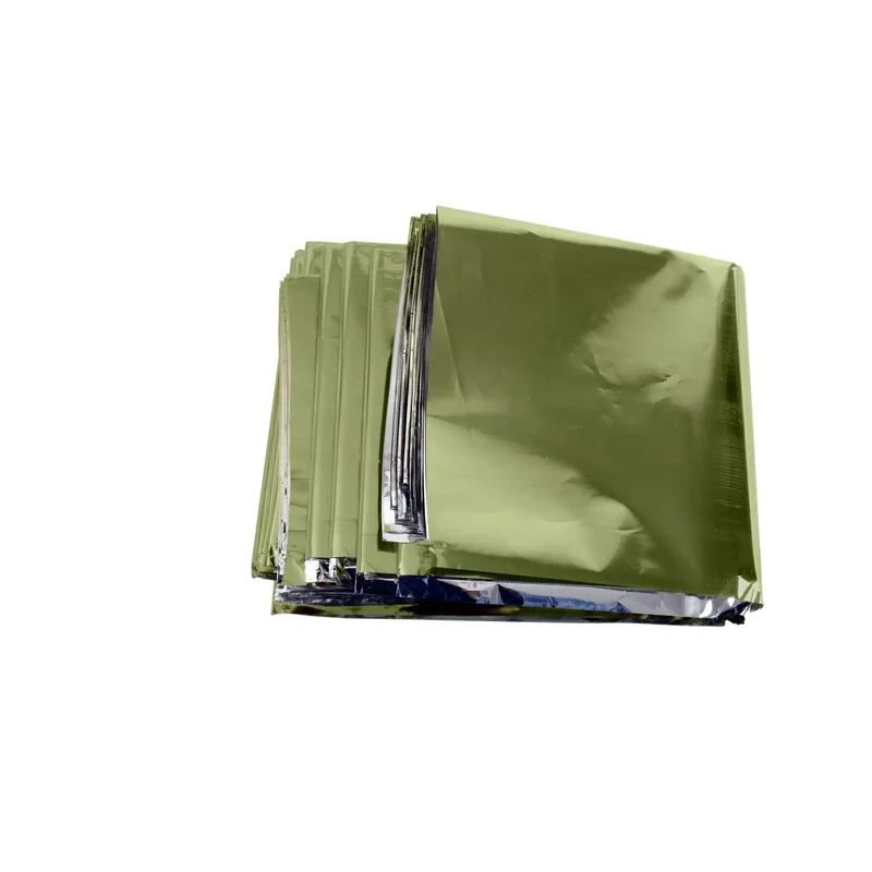 Survivaldecke Oliv/Silber XL