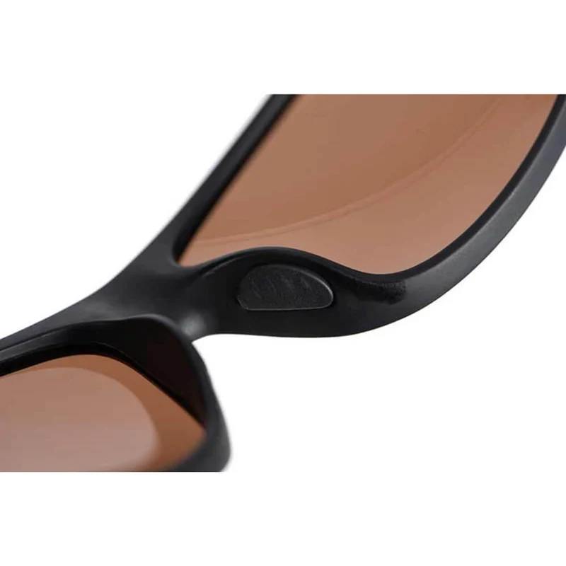 Matt Black Wrap Brown Lens Eyewear