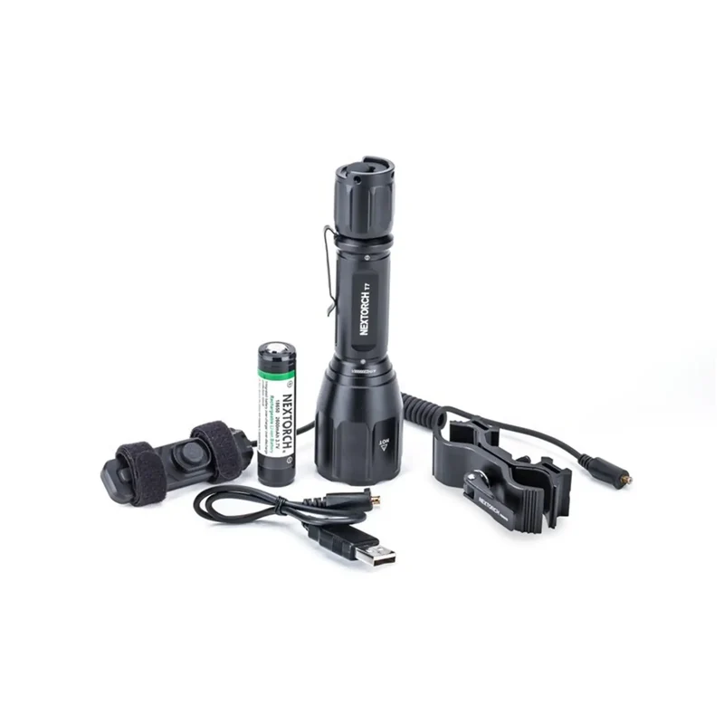 Jagdtaschenlampe T7 V2.0 Set Jagdlampe