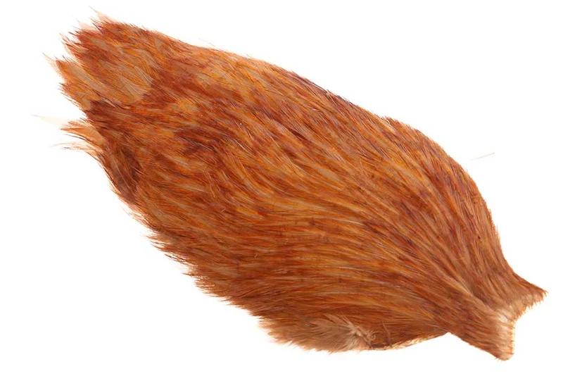 Whiting American Rooster Cape - Färbt Braun