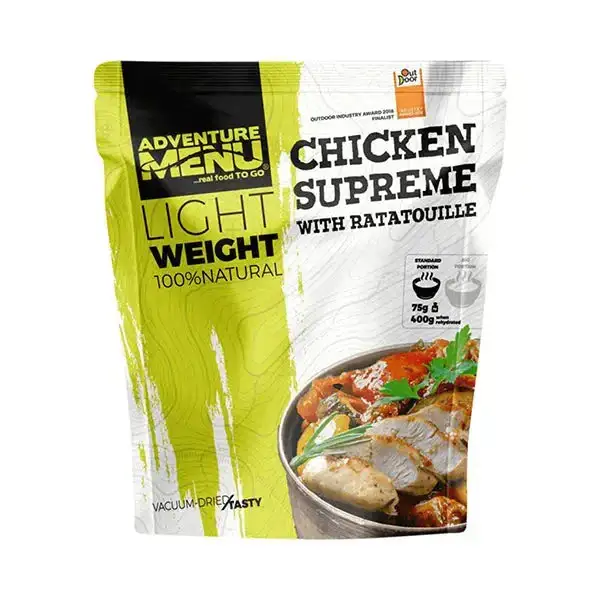 Lightweight Hähnchen Supreme mit Ratatouille